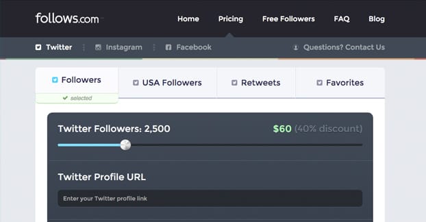 Buying Twitter Followers