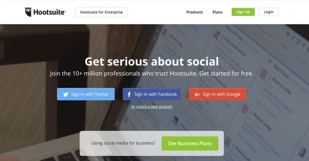 Hootsuite Website