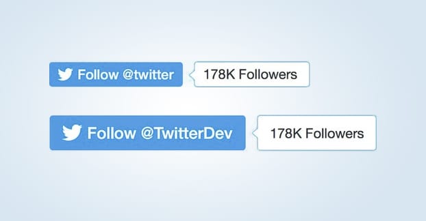 Twitter Follow Button