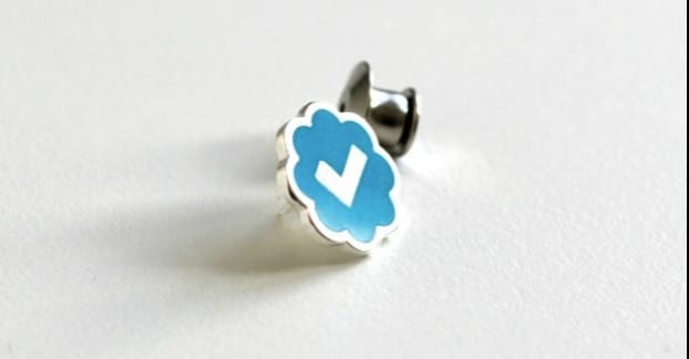 Twitter Verified Pin