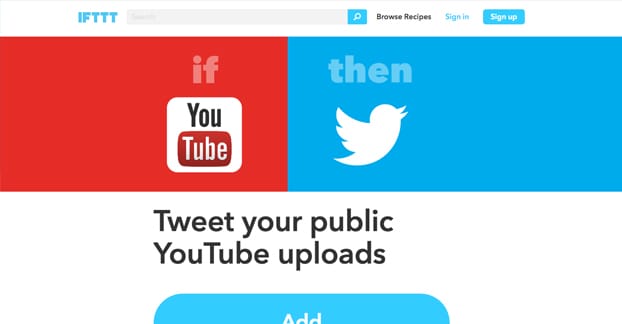Tweet YouTube Uploads