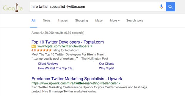 Hire Twitter Specialist