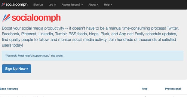 Soicial Oompf Website