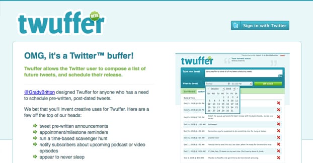 Twuffer Website