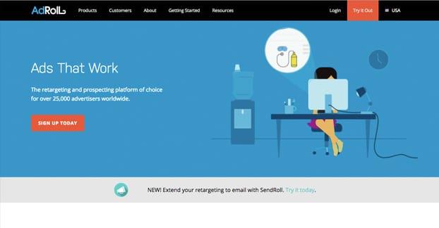 Adroll Website