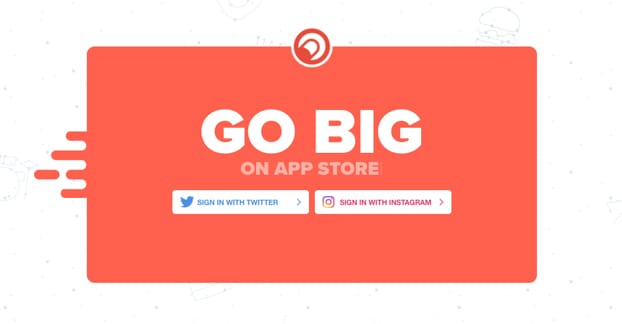 Crowdfire Website Screenshot