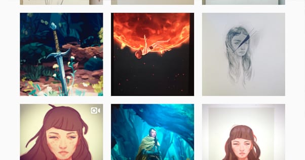 Posting Art on Instagram