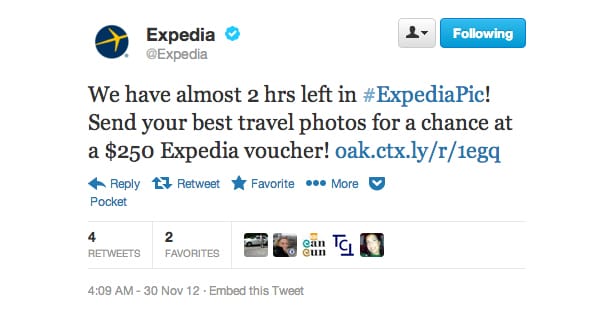 Photo Contest Example