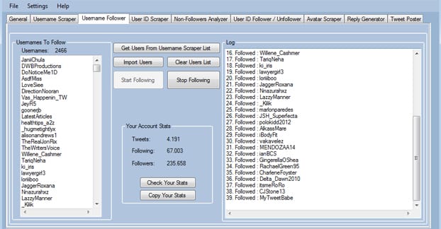 Black Hat Tool - Follows.com