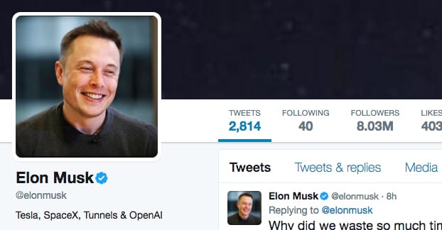 Elon Musk Follower Ratio