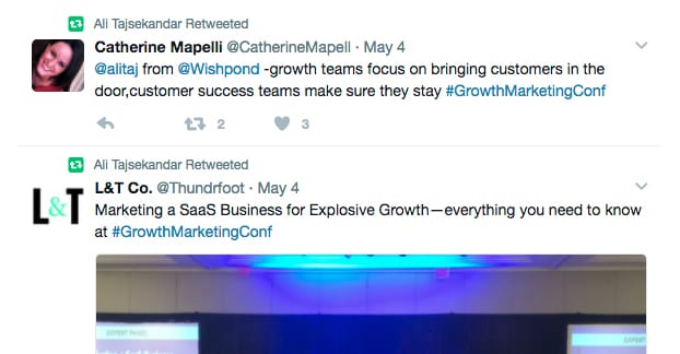 Retweeting to Grow an Audience