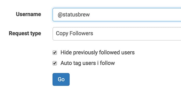 Copy Followers Function