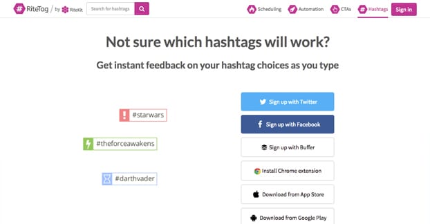 RiteTag Website