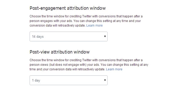 Twitter Ads Attribution Window