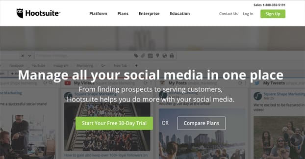 Hootsuite Website