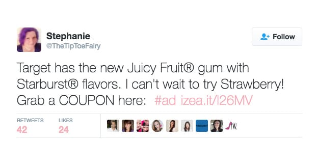 Sponsored Tweet Ad
