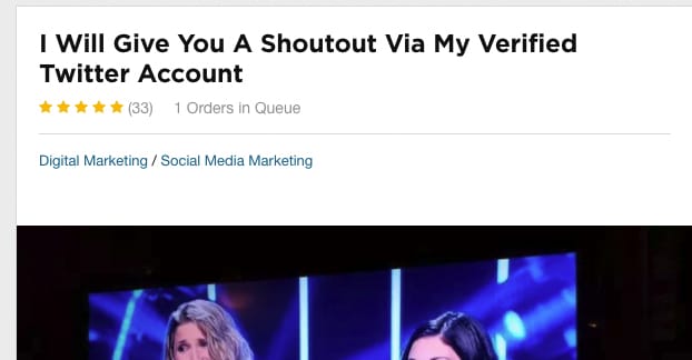Twitter Shoutout