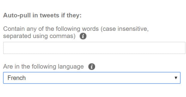 Auto Pull Tweets