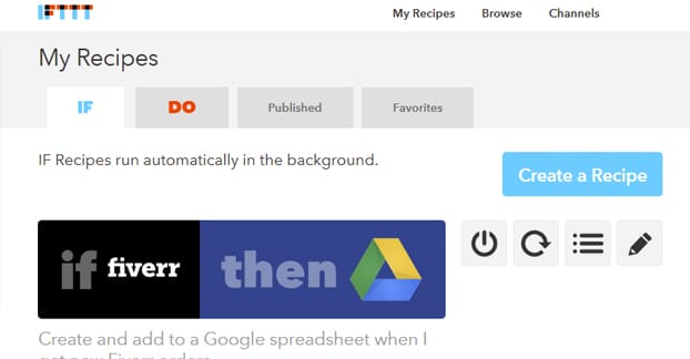 IFTTT Website