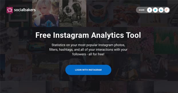 social bakers analytics - instagram followers count api