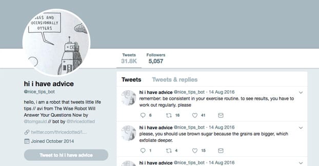 Twitter Bot Example