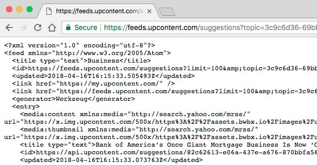 Feed Example