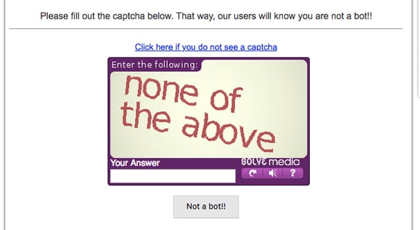 Captcha Example