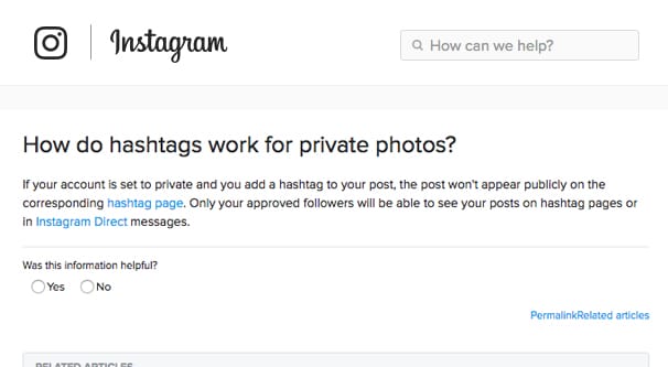 hashtags on a private profile - losing followers on instagram after making account private