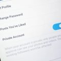 Private Account on Instagram