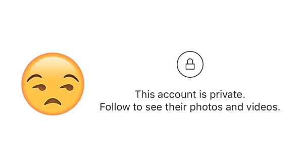 private instagram profile - what happens when you follow a private instagram