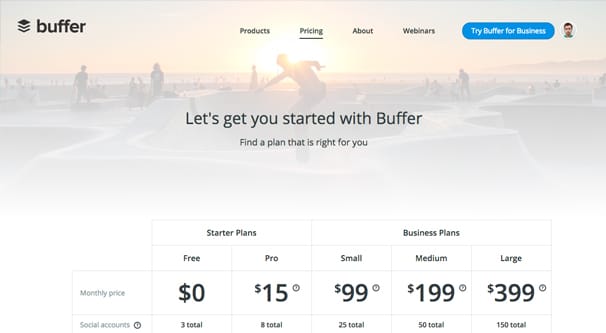 Buffer Pricing