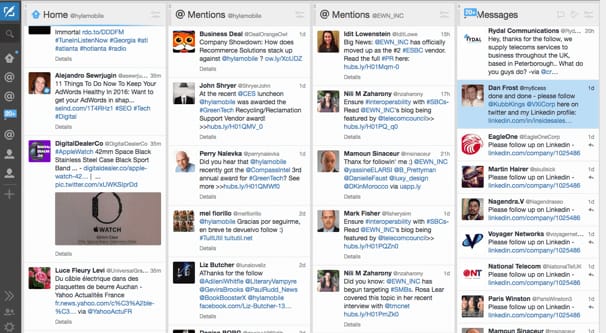 TweetDeck Screenshot