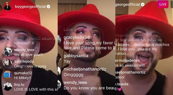 Instagram Live Video Chat Conversations