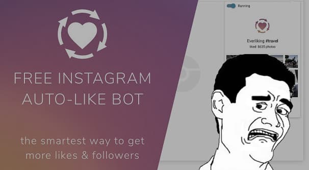 dangerous auto like bot - followers bot instagram free
