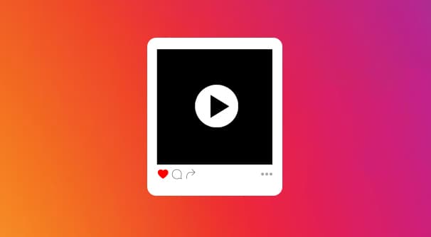 Instagram Video Illustration