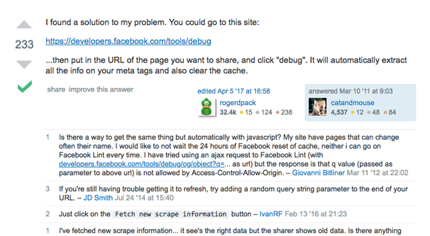 Clear Likes Cache