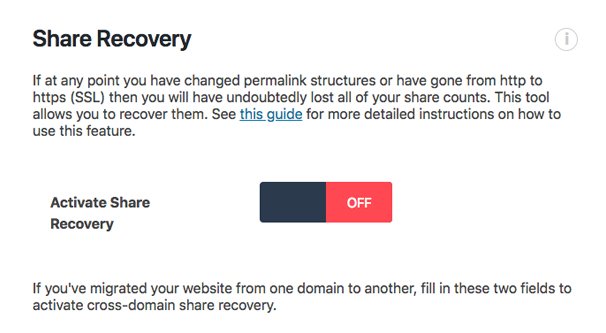 Share Recovery