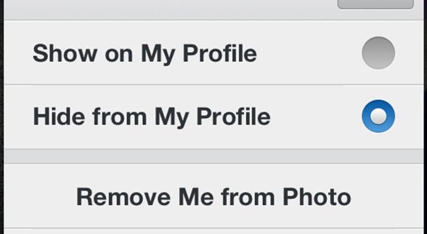Hide From My Profile