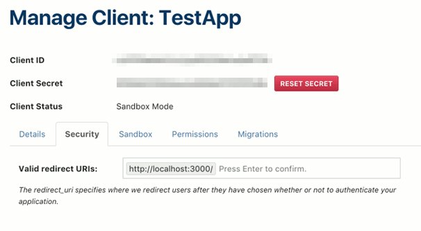 Oauth Credentials