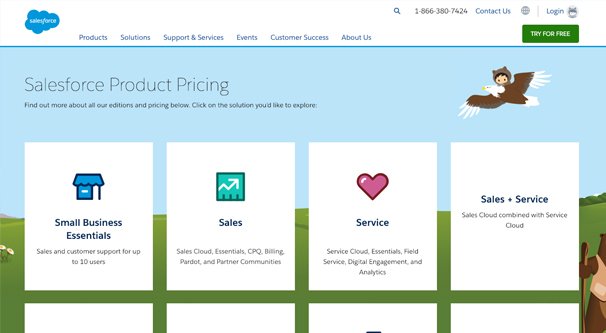 Salesforce Homepage