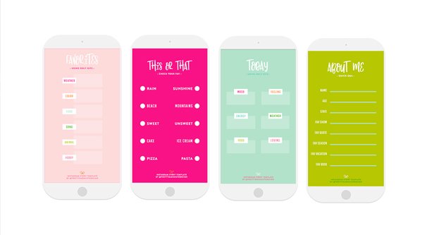 Instagram Story Template