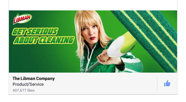 Page Like Ad Example