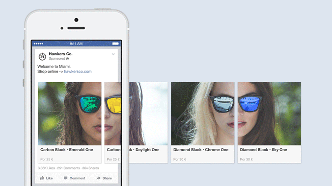 Facebook Carousel Gallery Gif