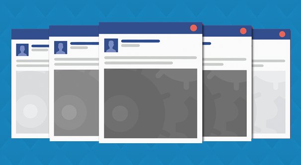 Facebook Post Illustration