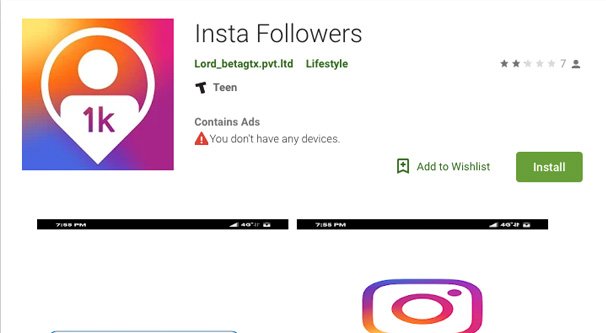 Spammy IG App